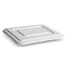 Sugarcane Lid for 5 Deep Compartments Tray 400pc/ctn
